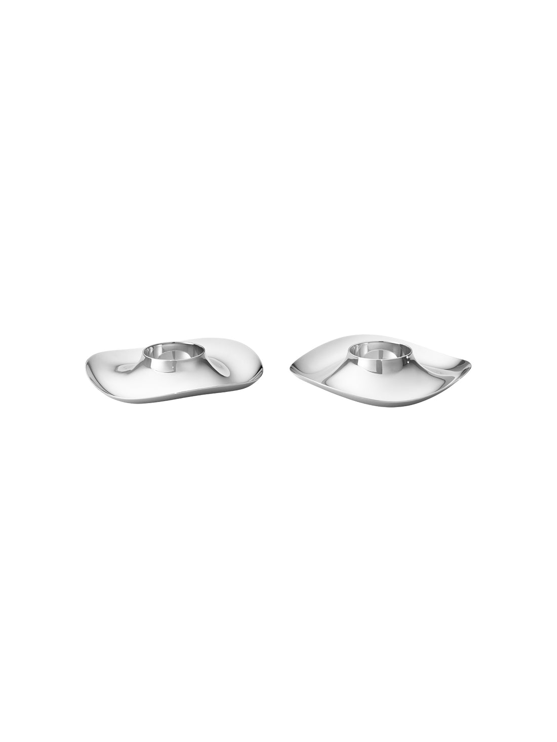 Design stainless steel egg cups (2 pieces)